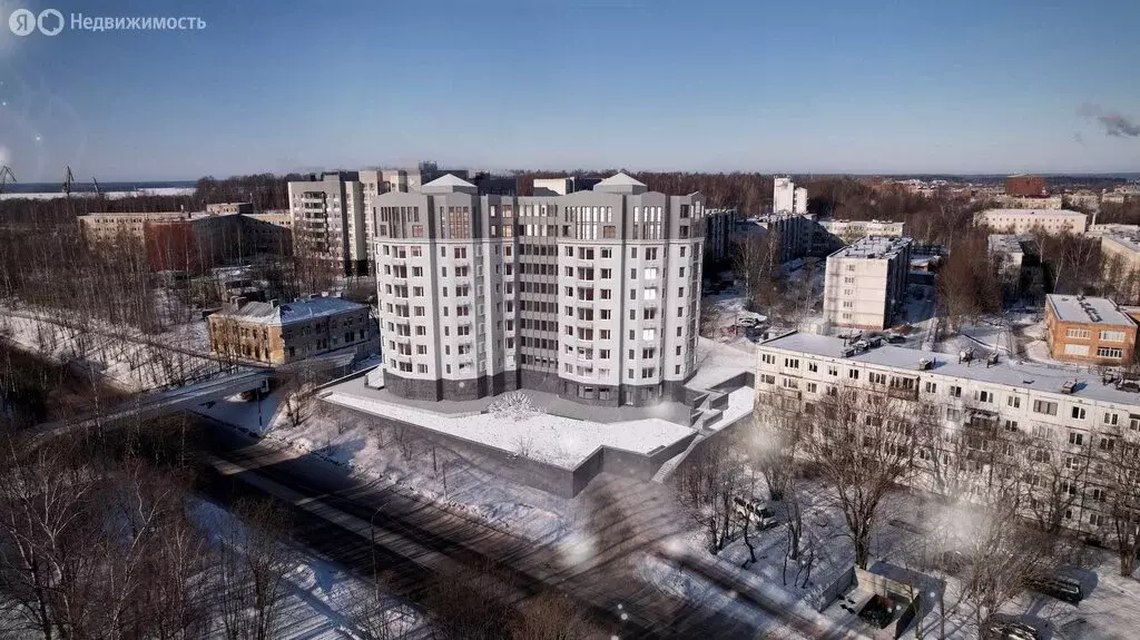 1-комнатная квартира: Выборг, 2-я Южная улица, 6 (43.15 м) - Фото 1