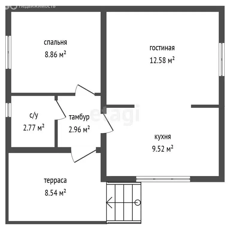 Дом в Воронеж, СНТ Расцвет, Юбилейная улица (78.2 м) - Фото 1