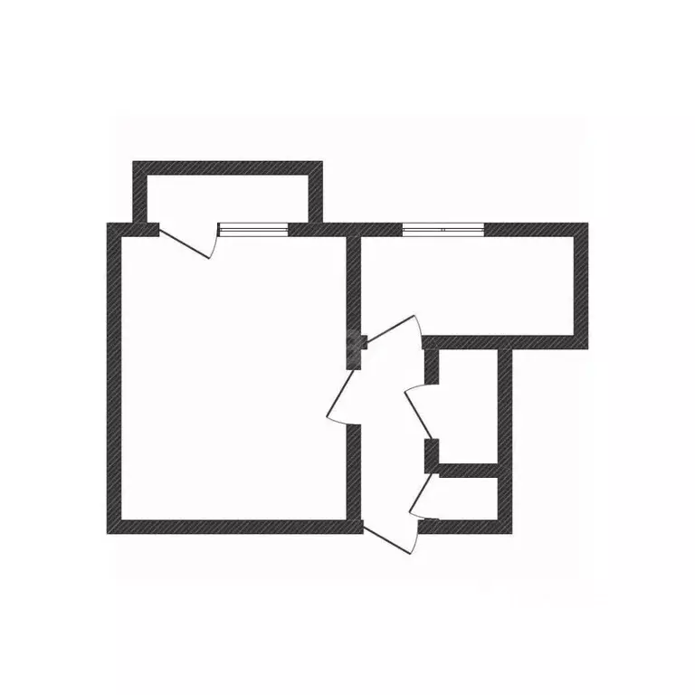 1-к кв. Смоленская область, Сафоново ул. Ленина, 10 (31.1 м) - Фото 2