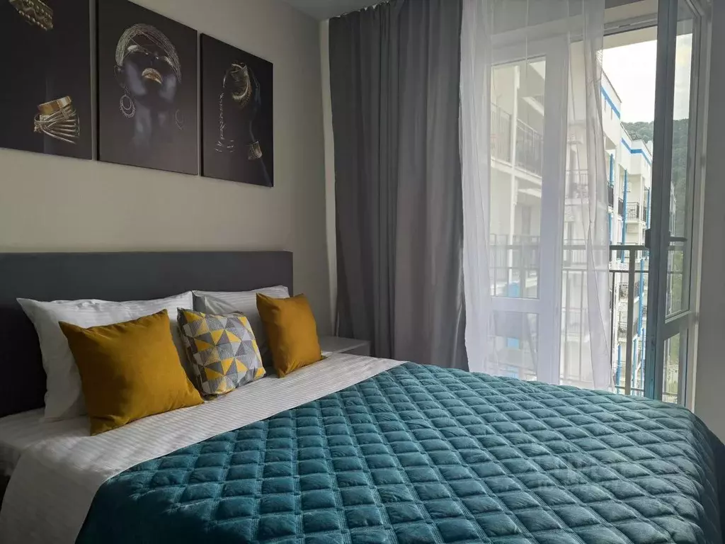 Студия Краснодарский край, Сочи ул. Искры, 88к3 (27.8 м) - Фото 1