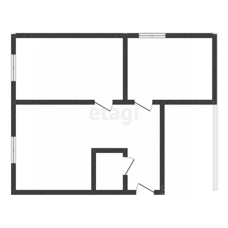 2-к кв. Краснодарский край, Горячий Ключ ул. Вокзальная Площадь, 2 ... - Фото 1