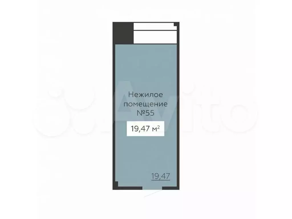 Продам помещение свободного назначения, 19.47 м - Фото 0