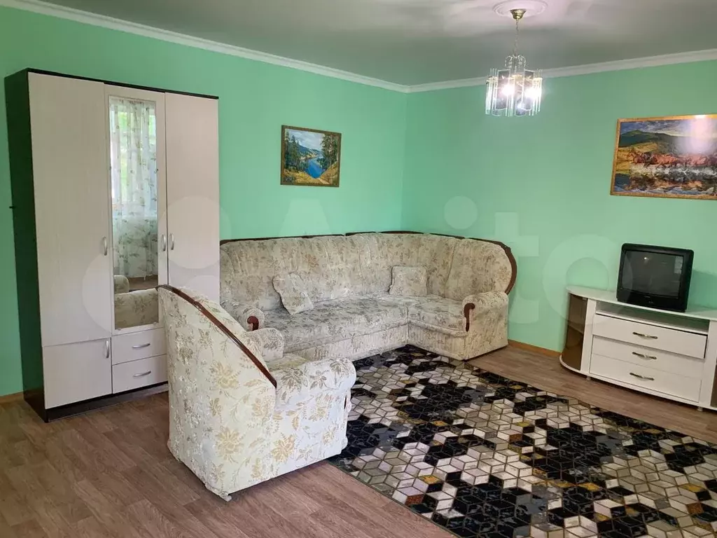 1-к. квартира, 36 м, 1/3 эт. - Фото 1