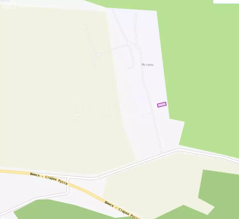 Дом в Новгородская область, Шимское городское поселение, деревня ... - Фото 1