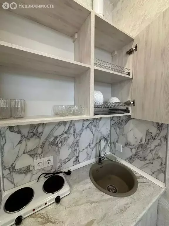Квартира-студия: Новосибирск, улица Никитина, 3 (16.3 м) - Фото 1