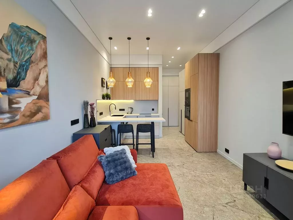 Студия Санкт-Петербург Черниговская ул., 13к2 (35.0 м) - Фото 1