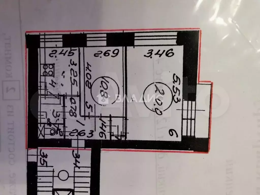 2-к. квартира, 47 м, 7/9 эт. - Фото 0