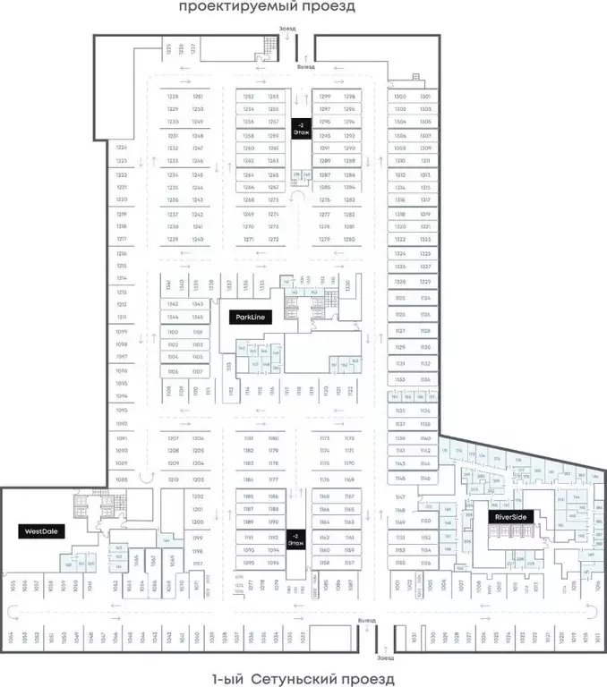 Гараж в Москва 1-й Сетуньский проезд, 8 (7 м) - Фото 1