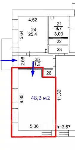 Помещение свободного назначения в Новосибирская область, Новосибирский ... - Фото 2