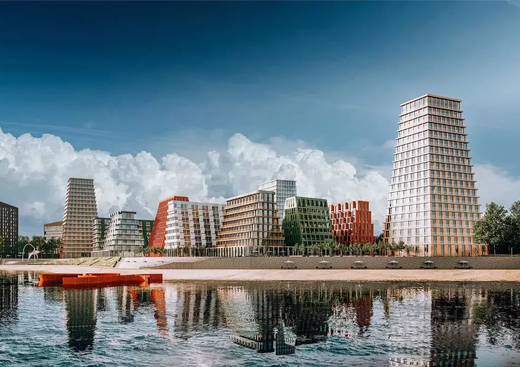 2-к кв. Татарстан, Казань Яналиф жилой комплекс (72.34 м) - Фото 1