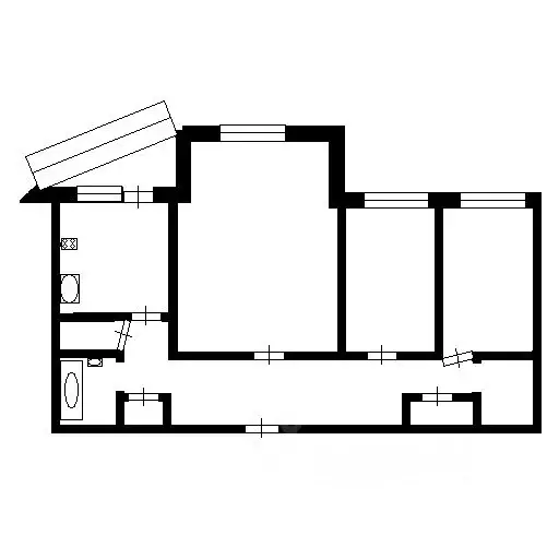 3-к кв. Ханты-Мансийский АО, Сургут ул. Лермонтова, 3 (78.0 м) - Фото 1