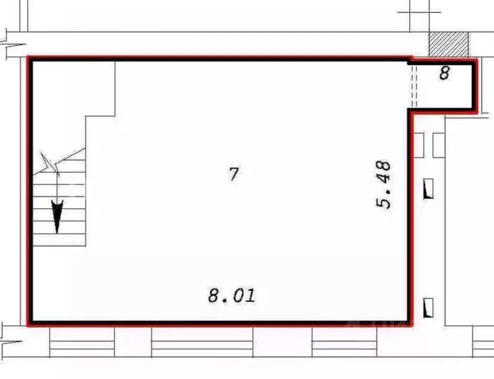 Торговая площадь в Новосибирская область, Новосибирск просп. Карла ... - Фото 2