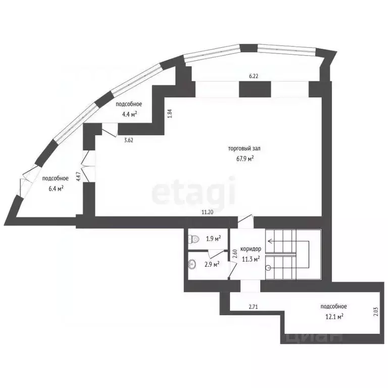 Офис в Белгородская область, Белгород ул. Победы, 165 (177 м) - Фото 2