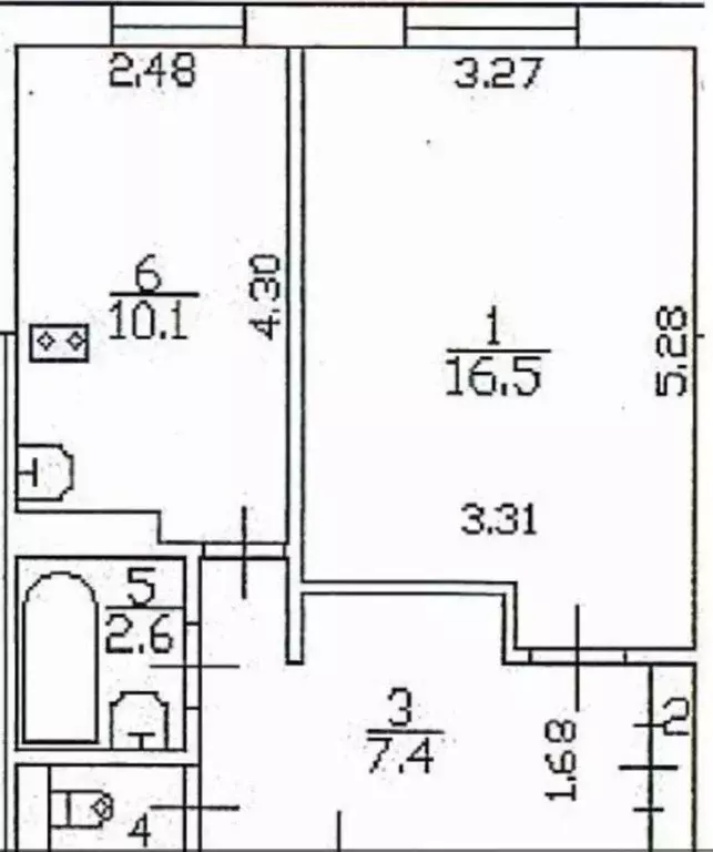 1-к кв. Санкт-Петербург ул. Дмитрия Устинова, 6 (38.5 м) - Фото 0