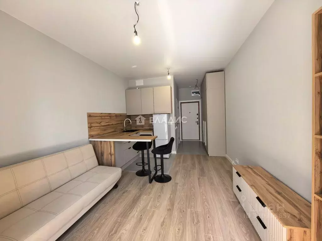 Студия Москва № 160 кв-л, 1Вк2 (22.1 м) - Фото 1
