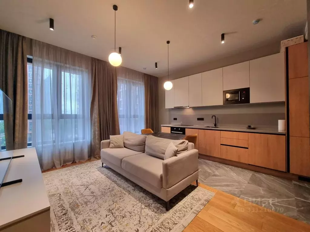 2-к кв. Москва Шелепихинская наб., 40к3 (50.0 м) - Фото 2