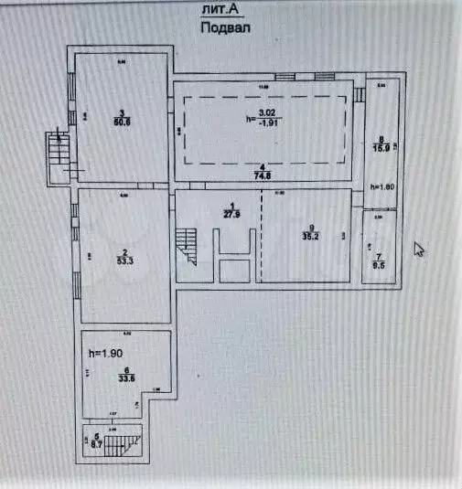 Помещение свободного назначения, 1 470 м - Фото 0