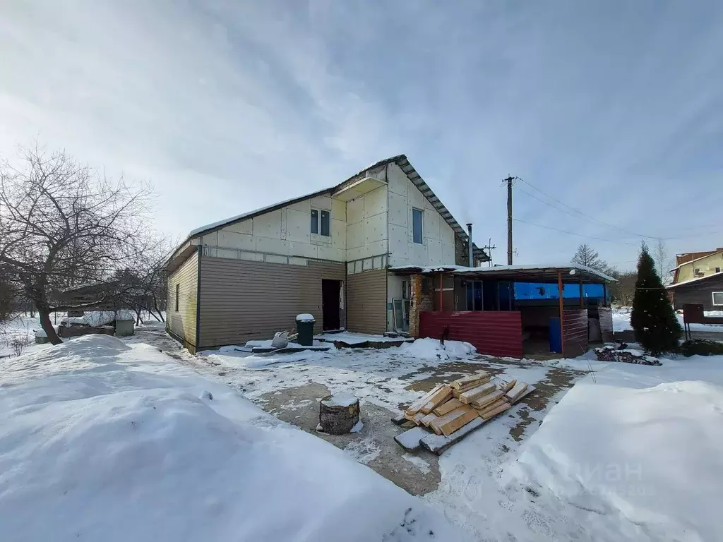 Дом в Псковская область, Псков пос. Сосново, пер. Шоссейный, 18 (190 ... - Фото 1