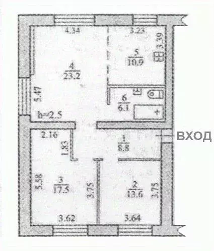 3-к кв. Еврейская автономная область, Биробиджан Сопка мкр, ул. Карла ... - Фото 1