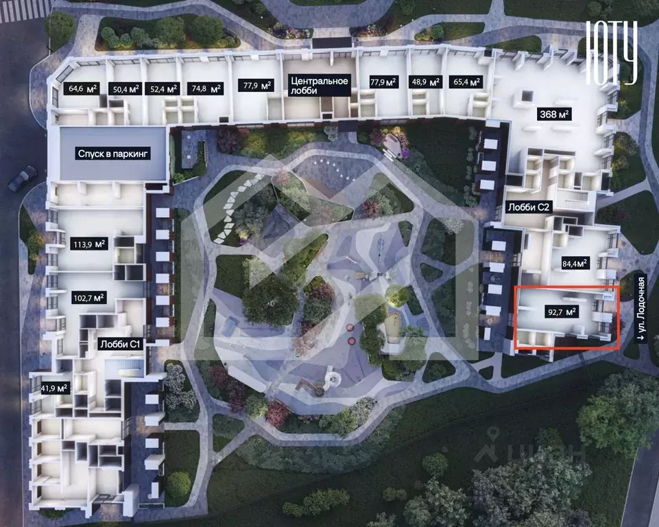 Помещение свободного назначения в Москва Лодочная ул., 27К2 (93 м) - Фото 2