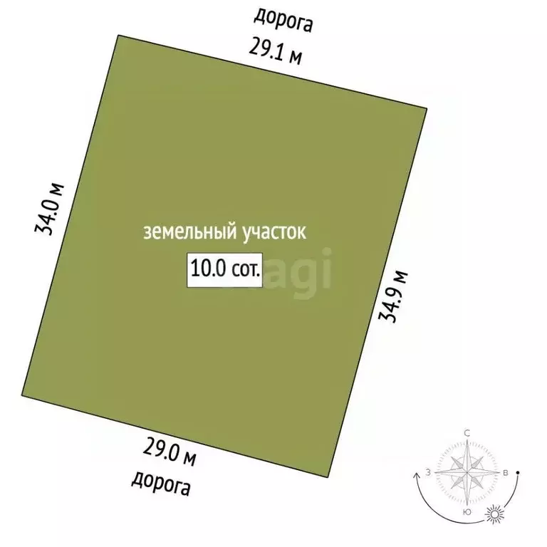 Участок в Костромская область, Кострома Соколиное Гнездо кп,  (10.0 ... - Фото 2