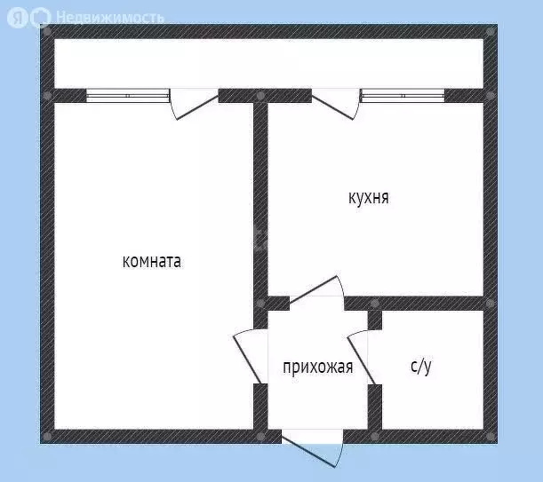 1-комнатная квартира: аул Новая Адыгея, Бжегокайская улица, 25/1к7 ... - Фото 0