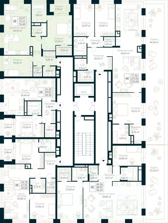 2-к кв. Башкортостан, Уфа Глумилино жилрайон, Урман Сити жилой ... - Фото 2