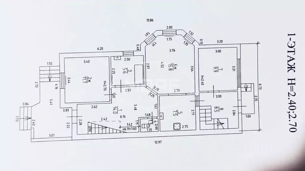 Дом в Калининградская область, Гурьевский муниципальный округ, пос. ... - Фото 2
