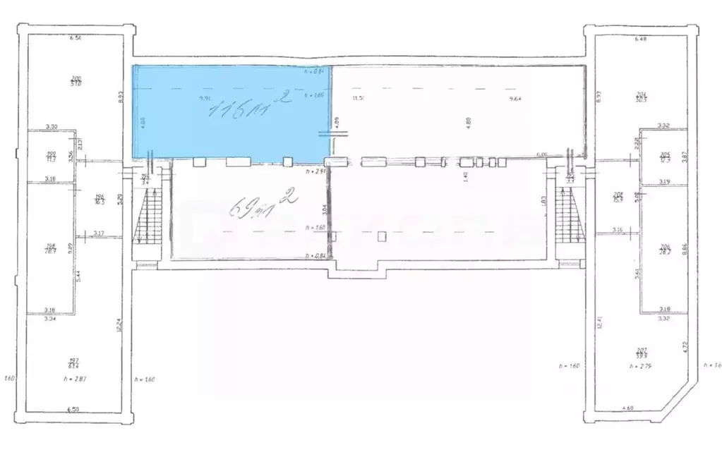Офис в Санкт-Петербург просп. Шаумяна, 10К1 (81 м) - Фото 2