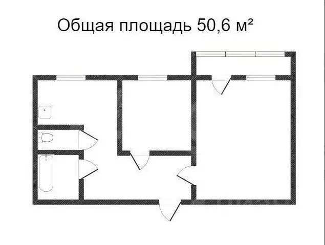 2-к кв. Алтайский край, Заринск ул. Союза Республик, 7/1 (52.1 м) - Фото 1