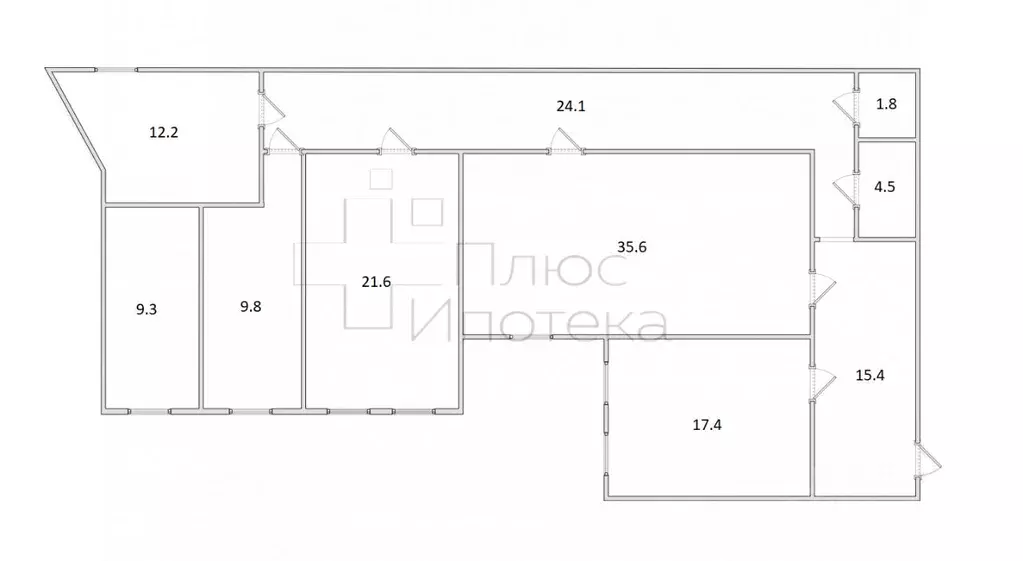 Комната Санкт-Петербург Таврическая ул., 45 (21.6 м) - Фото 1