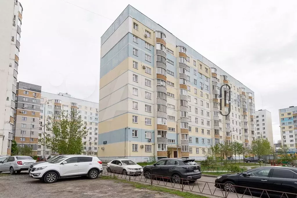 1-к. квартира, 38,9 м, 9/10 эт. - Фото 1