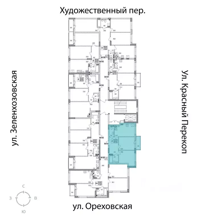 2-к кв. Нижегородская область, Нижний Новгород Смородина жилой ... - Фото 2