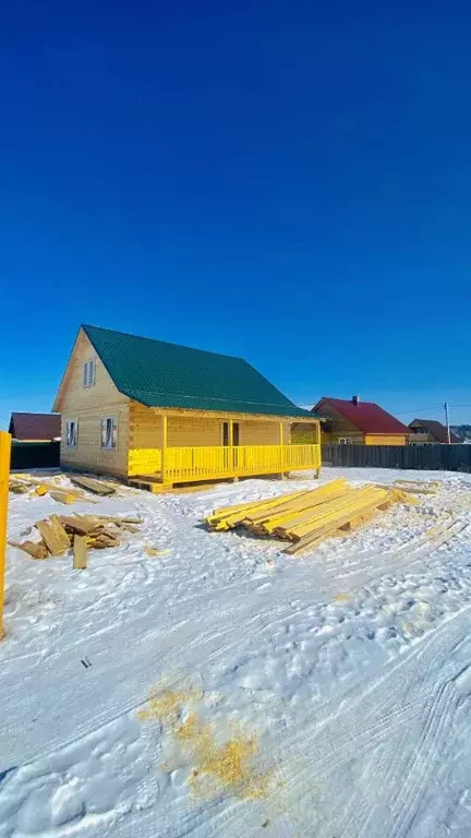 Дом в Иркутская область, Иркутский муниципальный округ, д. Куда пер. ... - Фото 0