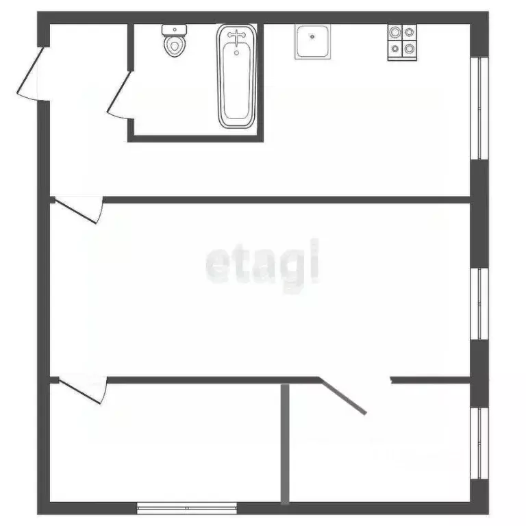 3-к кв. Владимирская область, Ковров Луговая ул., 9 (57.1 м) - Фото 2