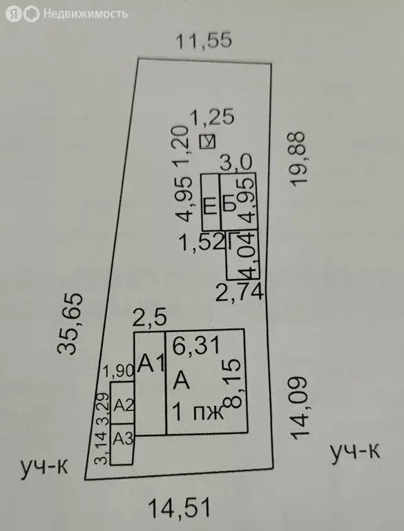 Участок в Аксай, улица Максима Горького, 41 (4.5 м) - Фото 0