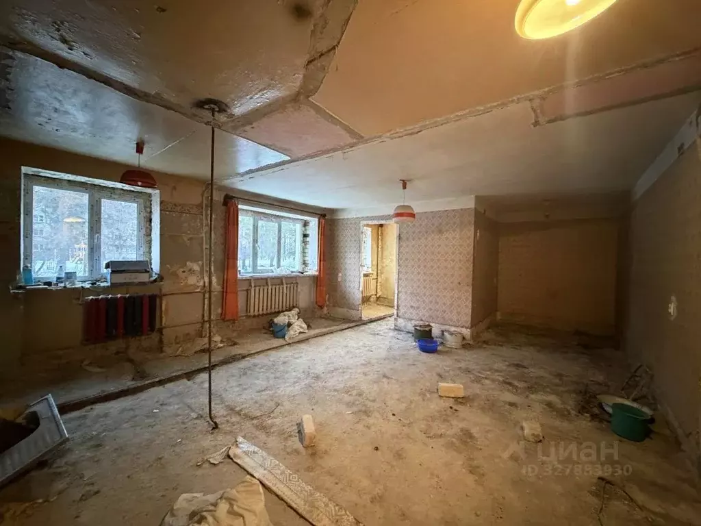 2-к кв. Пензенская область, Заречный Комсомольская ул., 23 (43.4 м) - Фото 1