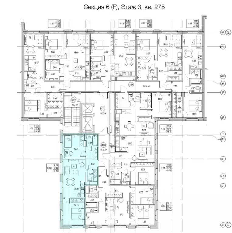 2-к кв. Санкт-Петербург ул. Стахановцев, 1 (60.6 м) - Фото 1