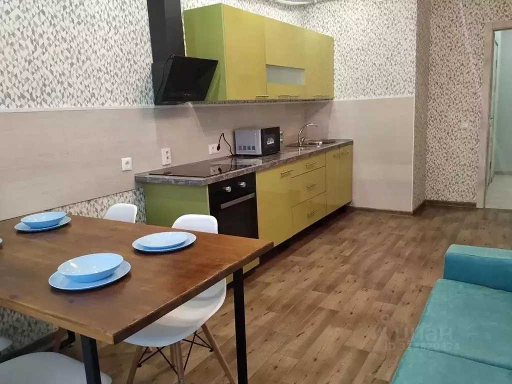1-к кв. Татарстан, Казань ул. Вишневского, 57А (42.0 м) - Фото 2
