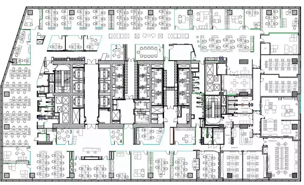 Офис в Москва 1-й Красногвардейский проезд, 21с1 (512 м) - Фото 1