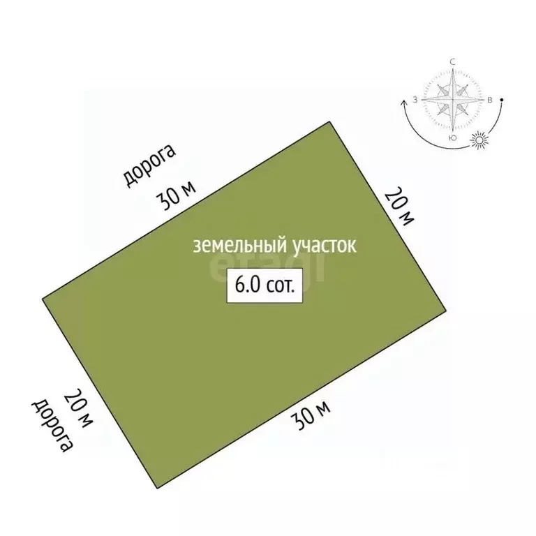 Участок в Крым, Судак муниципальный округ, с. Миндальное, Солнечная ... - Фото 2