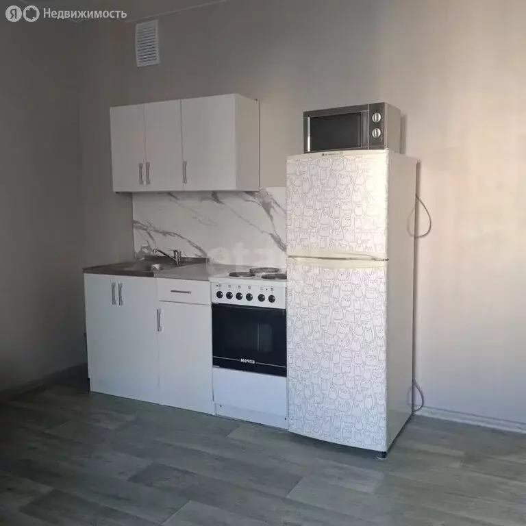 Квартира-студия: Тюмень, улица Валентины Трофимовой, 8 (31 м) - Фото 1