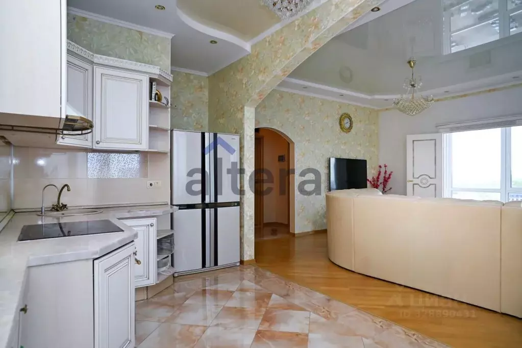 2-к кв. Татарстан, Казань ул. Качалова, 76 (77.4 м) - Фото 2