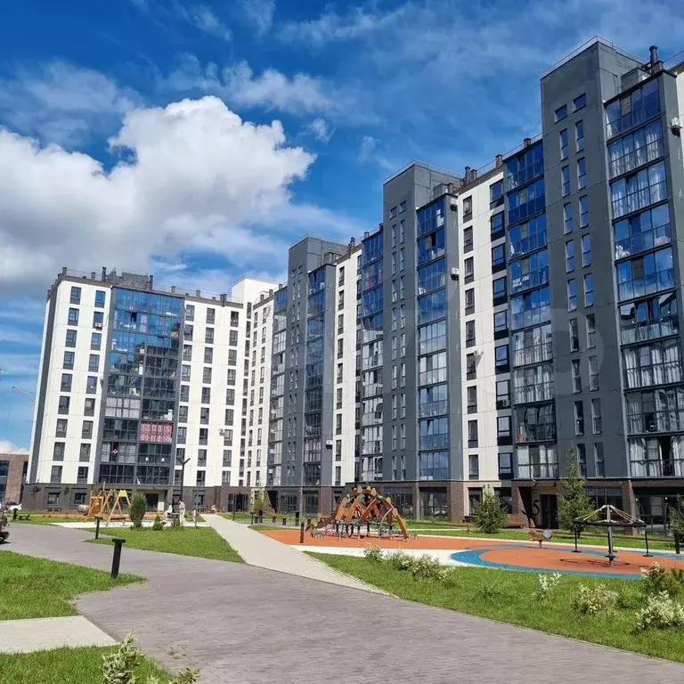 1-к. квартира, 43 м, 4/10 эт. - Фото 1