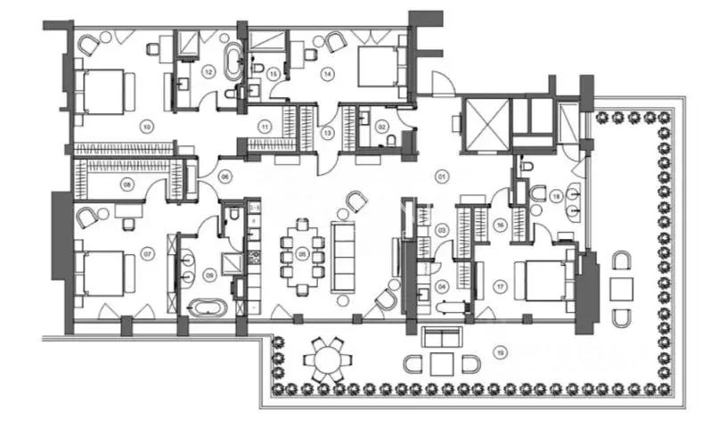 5-к кв. Москва Большой Левшинский пер., 11 (273.0 м) - Фото 2