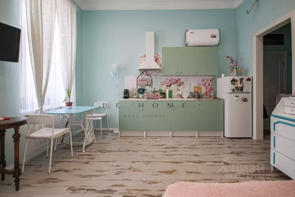 Студия Санкт-Петербург ул. Блохина, 21 (32.0 м) - Фото 1