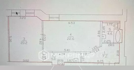 2-к кв. Санкт-Петербург Верейская ул., 33 (60.0 м) - Фото 2