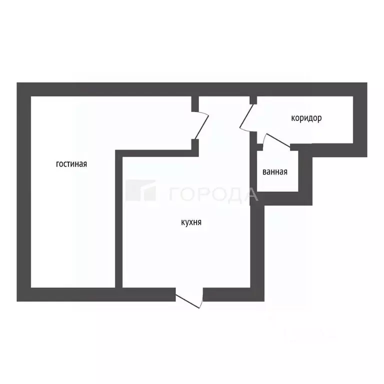 1-к кв. Кемеровская область, Осинниковский городской округ, пос. ... - Фото 2