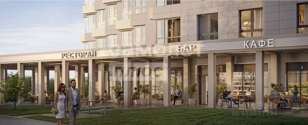 Помещение свободного назначения в Москва Дзен-кварталы жилой комплекс ... - Фото 1