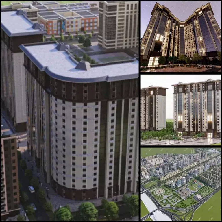 2-к кв. Чеченская республика, Грозный Новогрозненская ул., 11 (51.0 м) - Фото 0